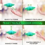 Force1 Scoot Glow Hand Operated Drone for Kids or Adults - Image 4