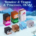 Blocchi Frosted Fairytale Magnetic Building Blocks Set Of 84pc - Image 6