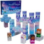 Blocchi Frosted Fairytale Magnetic Building Blocks Set Of 84pc