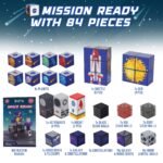 Blocchi Space Squad Magnetic Block Set 84 units - Image 9